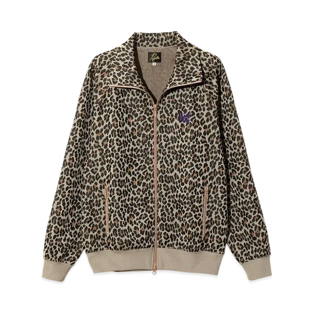 NEEDLES Track Jacket - Poly Jacquard "Brown"