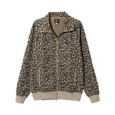 NEEDLES Track Jacket - Poly Jacquard "Brown"
