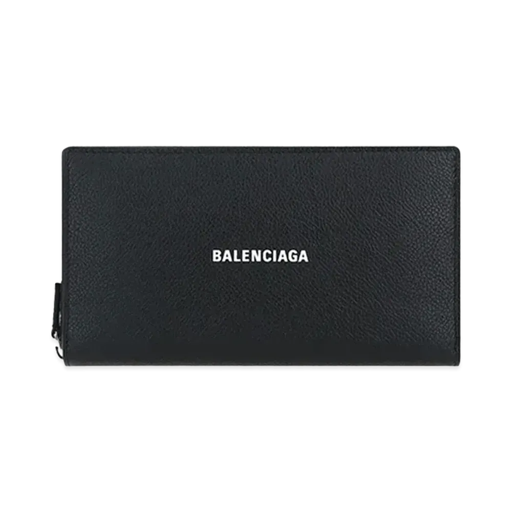 BALENCIAGA Cash Continental Wallet ”Black”