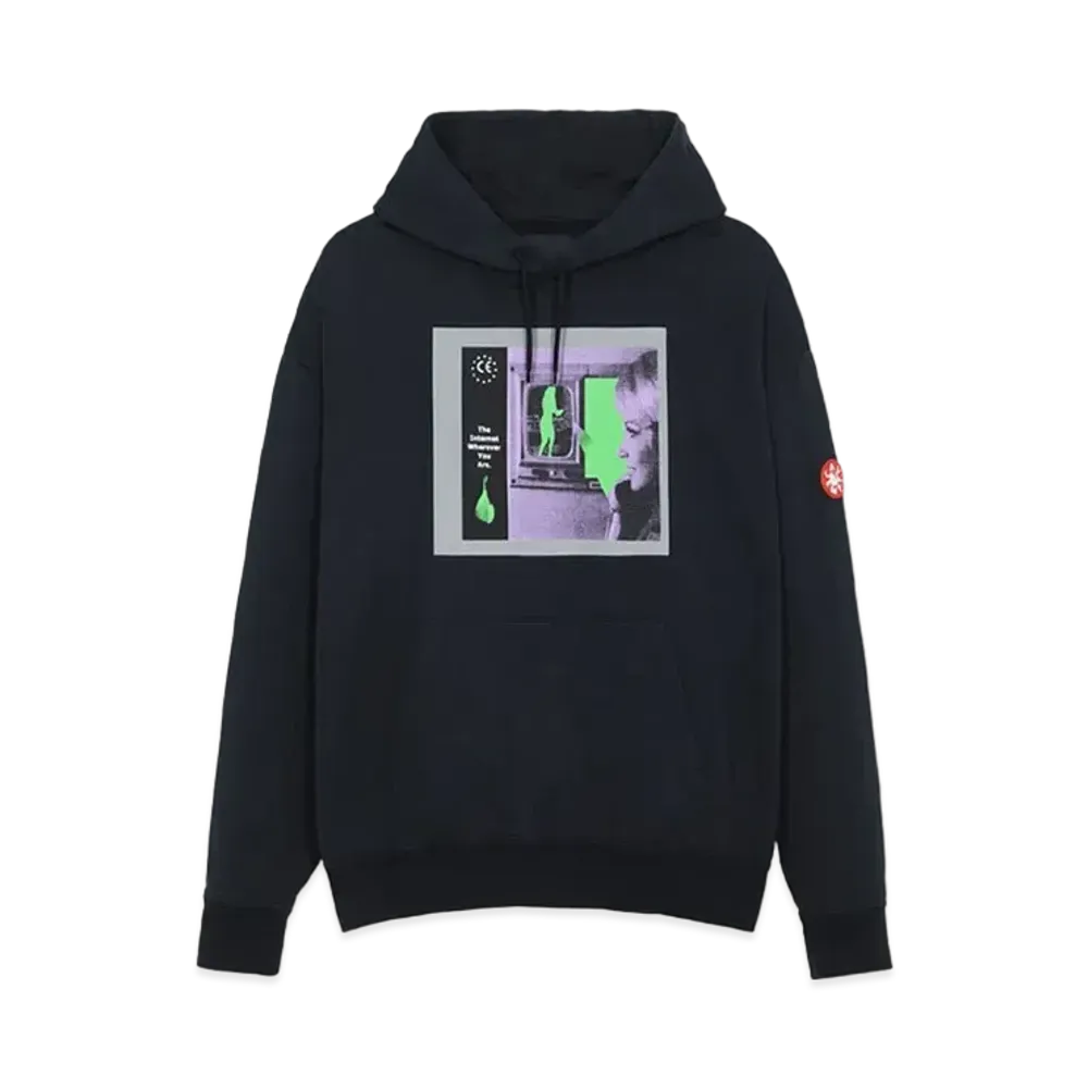 Cav Empt (C.E) OVERDYE WHEREVER LIGHT HOODY "Black"