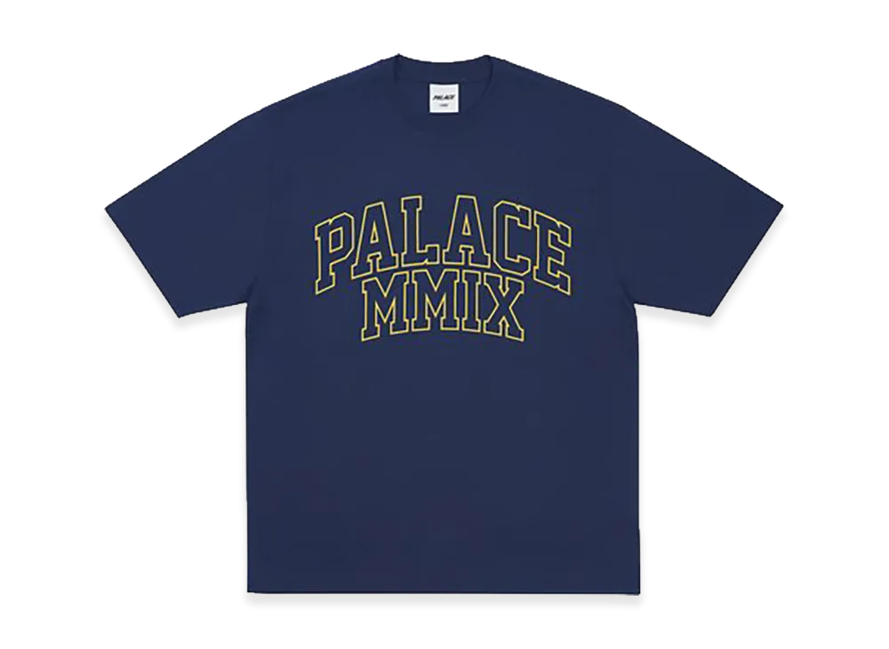 PALACE Mmix Heavy Slub T-Shirt "Navy"