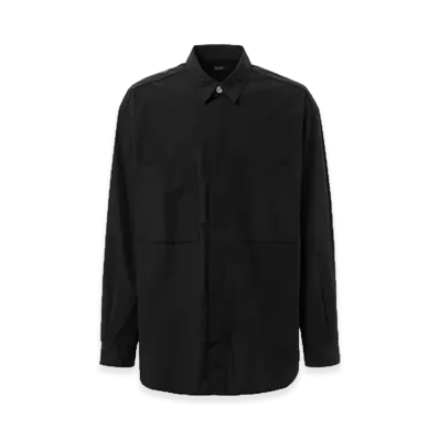 COMME des GARCONS HOMME Cotton Typewriter Shirts "Black"