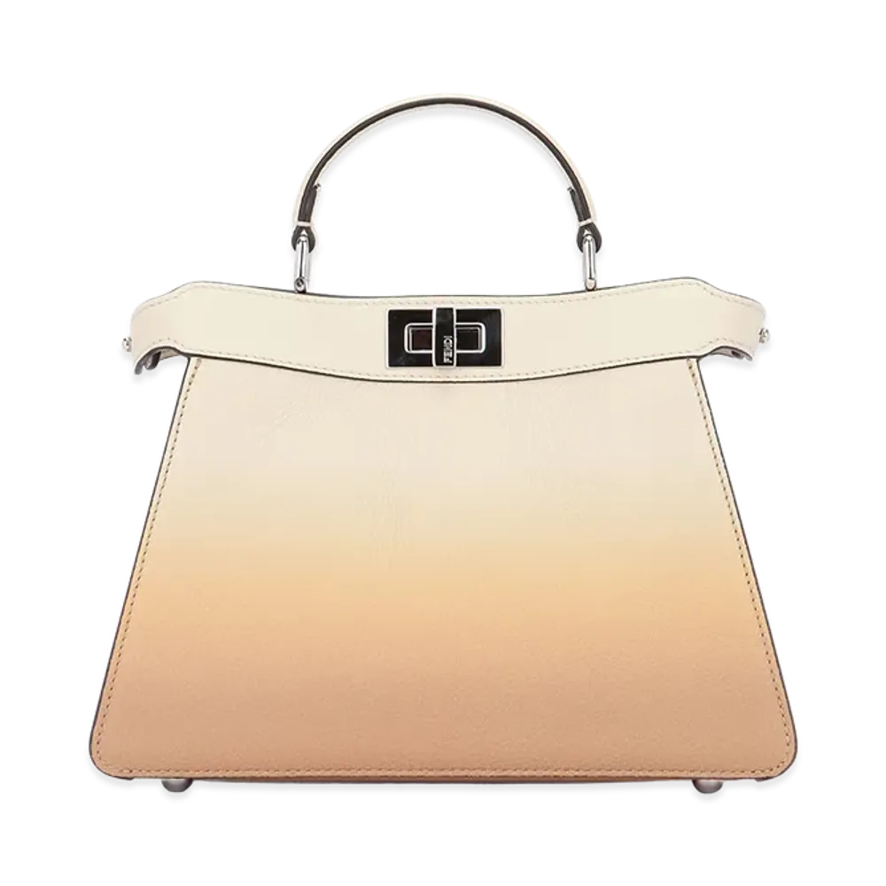 FENDI Women's Peakaboo Tortora Cuoio Romano Handbag "Multicolor"