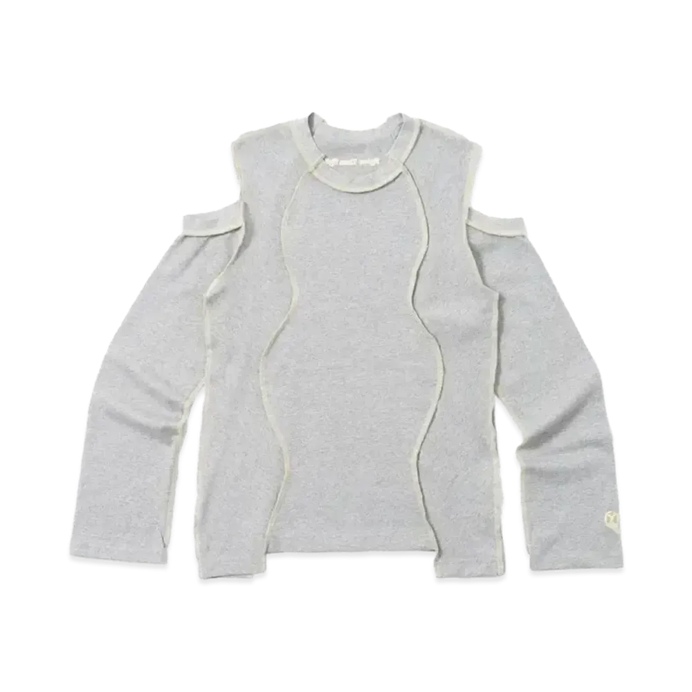 HTH Shoulder point long Tee "GRAY"