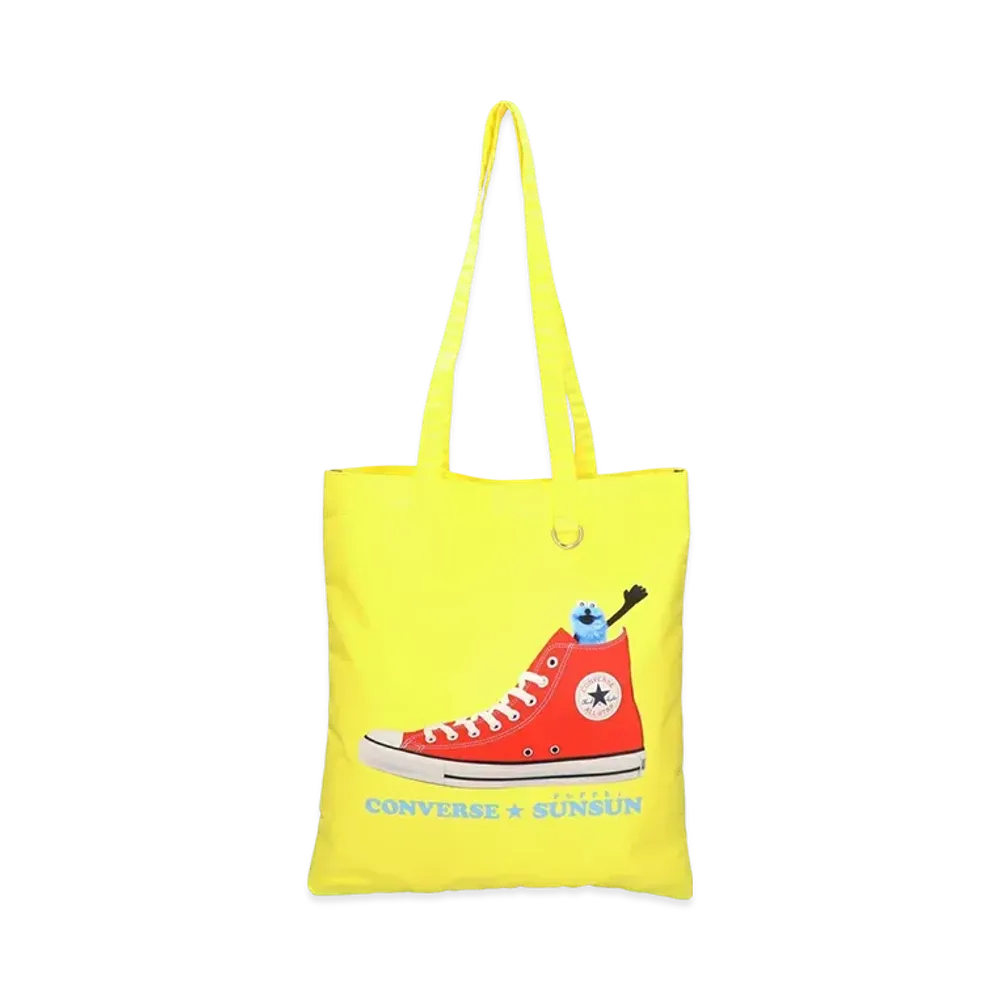 Converse x PUPPET SUNSUN Flat Tote Bag "Yellow"