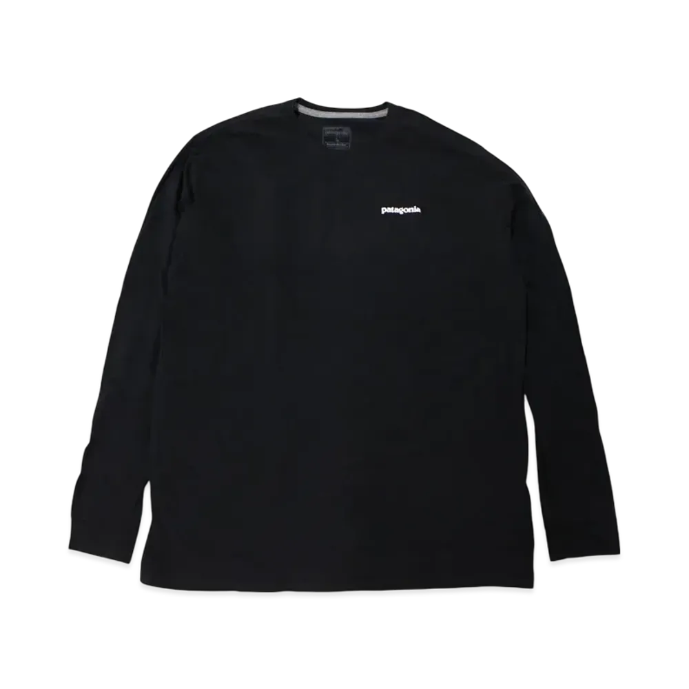 patagonia Men's LongSleeve P-6Logo Responsibility "Black"