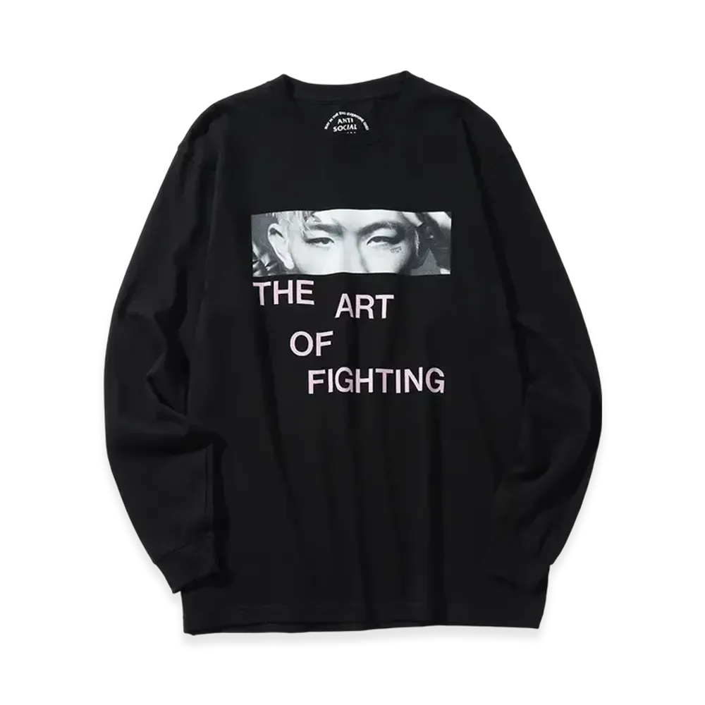 ANTI SOCIAL SOCIAL CLUB x Ren Hiramoto The Art Of Fighting L/S Tee "Black"