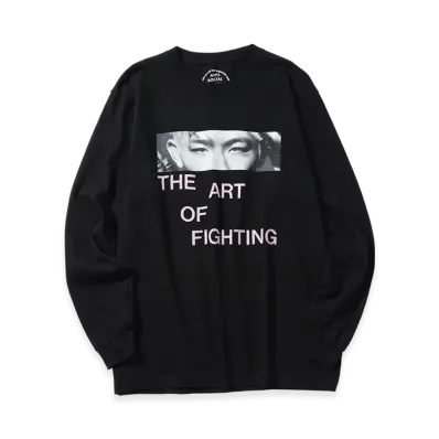 ANTI SOCIAL SOCIAL CLUB x Ren Hiramoto The Art Of Fighting L/S Tee "Black"