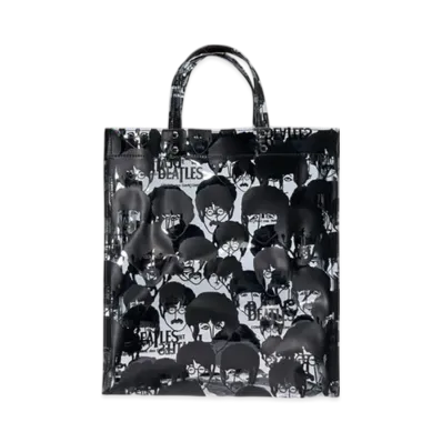 COMME des GARCONS x The Beatles Printed Pvc Bag Clear "Black"