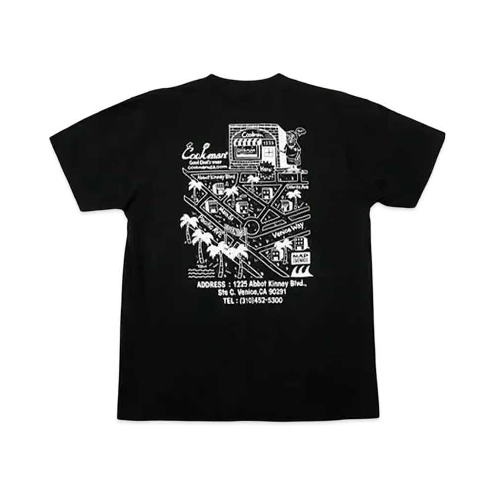 COOKMAN TM Paint Abbot Kinney SS Tee "Black"