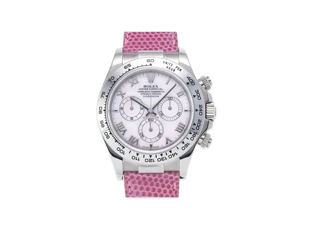 ROLEX Cosmograph Daytona Beach "Pink Shell/White Gold"