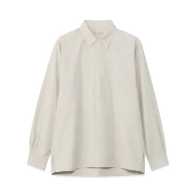 Goldwin Karami Woven Tapered Hike Shirt (Unisex) "Sand Stone"