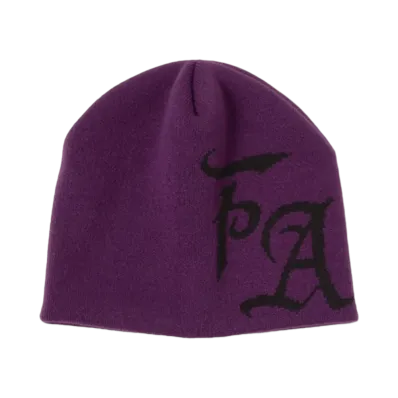 BEAMS FUTURE ARCHIVE FA Logo Beanie "Purple"
