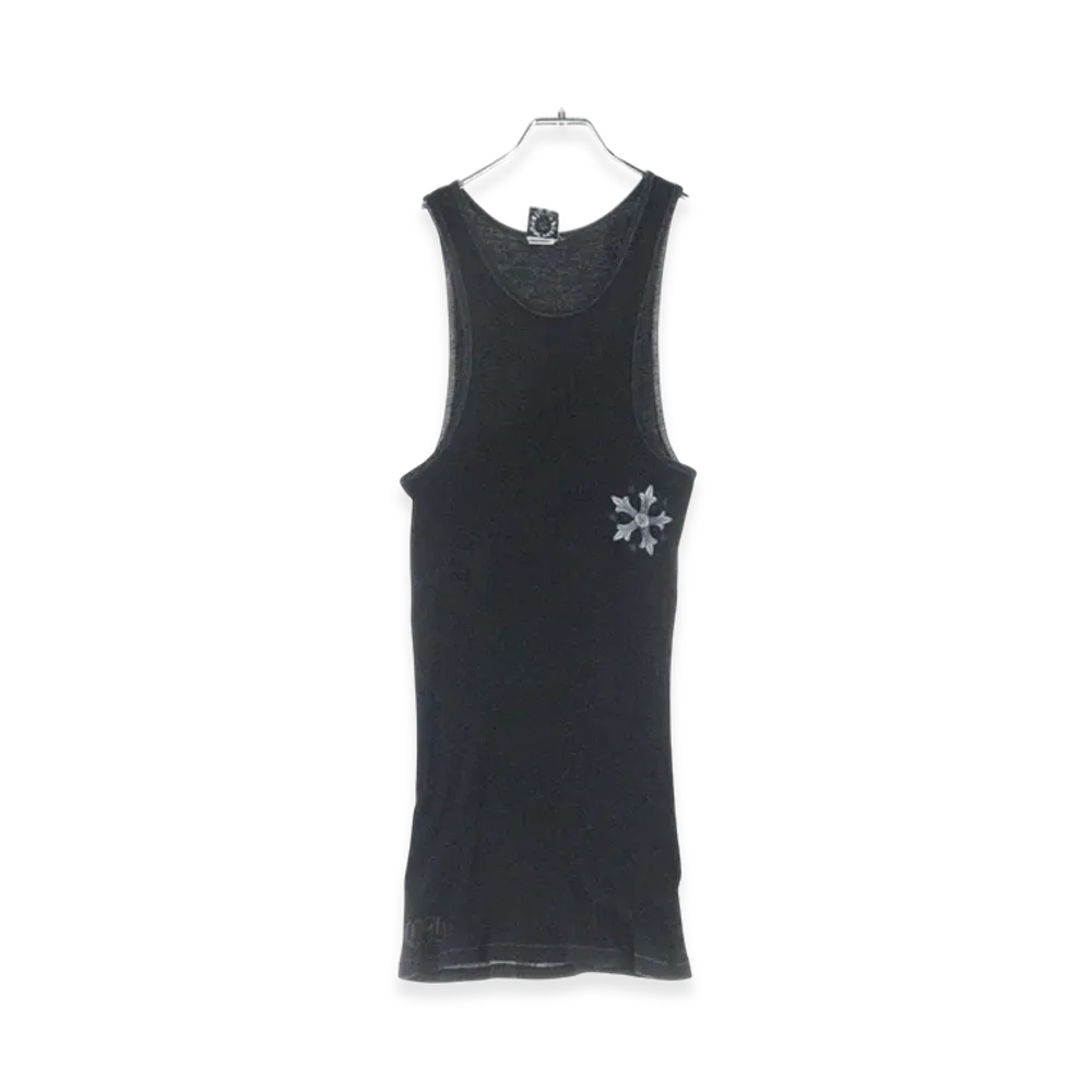 Chrome Hearts Star Cross Tank Top "Black"