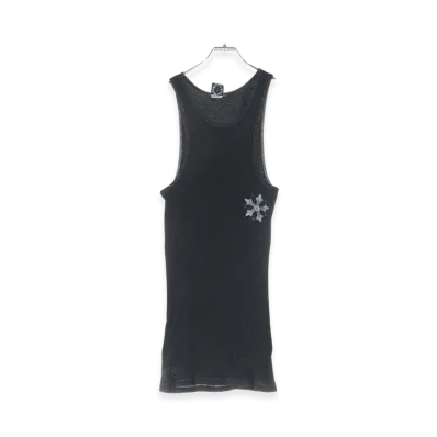 Chrome Hearts Star Cross Tank Top "Black"