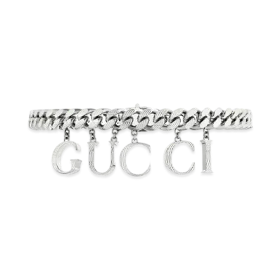 GUCCI Choker With Gucci Script