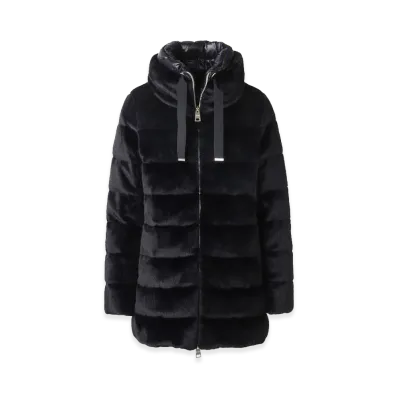 Herno Women's Down Coat Anthracite "Black"