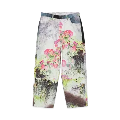 Bal LOOSE FIT OX 5P JEAN "FLOWER GARDEN"