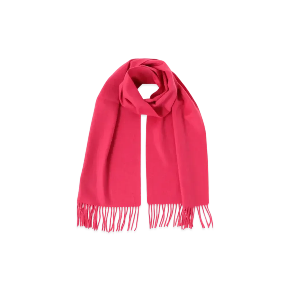 BEAMS Cashmere Scarf Solid "Pink"