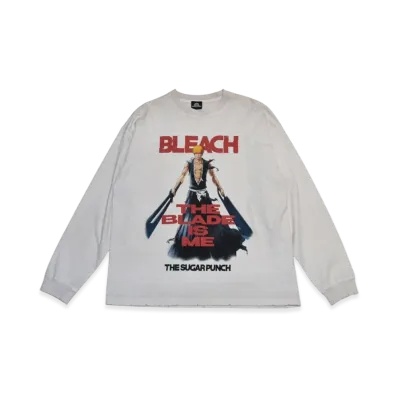 THE SUGAR PUNCH x Bleach L/S T-Shirt "White"