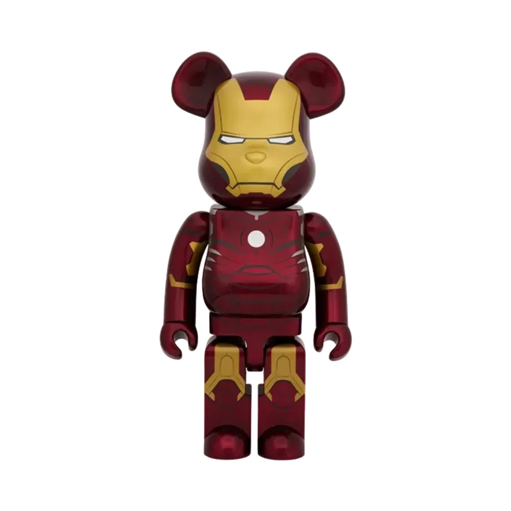 MEDICOM TOY "BEARBRICK" -INFINITY SAGA- IRON MAN MARK III 1000%