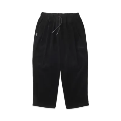 S.F.C Wide Two Tuck Pants (Corduroy) "Black"