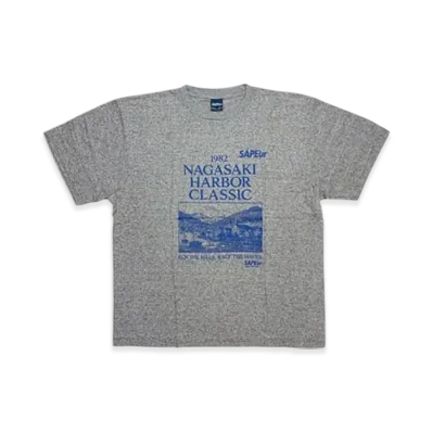 SAPEur Cargo Run Finisher Tee Nagasaki S/S Tee "Gray"