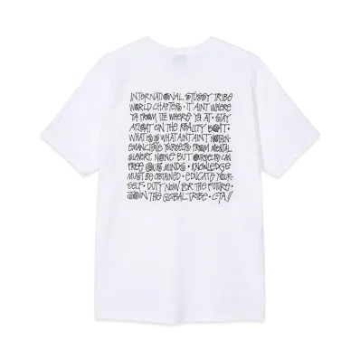 Stussy Say It Loud Tee "White"