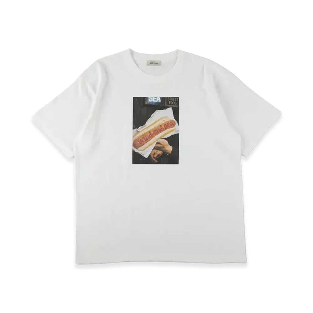 WIND AND SEA Hotdog Photo S/S Tee "White"