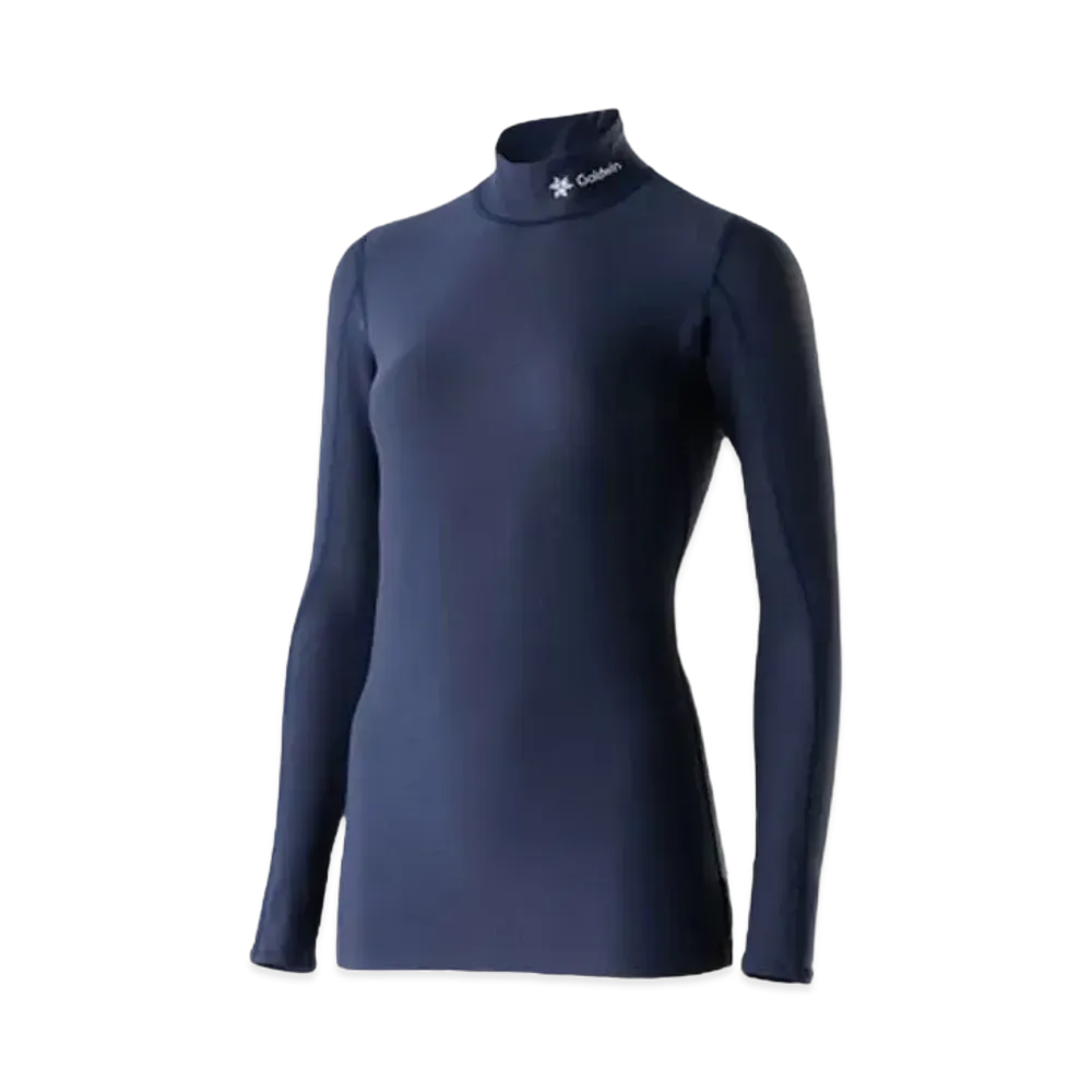 Goldwin Photoelectronic Warm High Neck Long Sleeve (C3 Fit / Ladies) "Eclipse Navy"