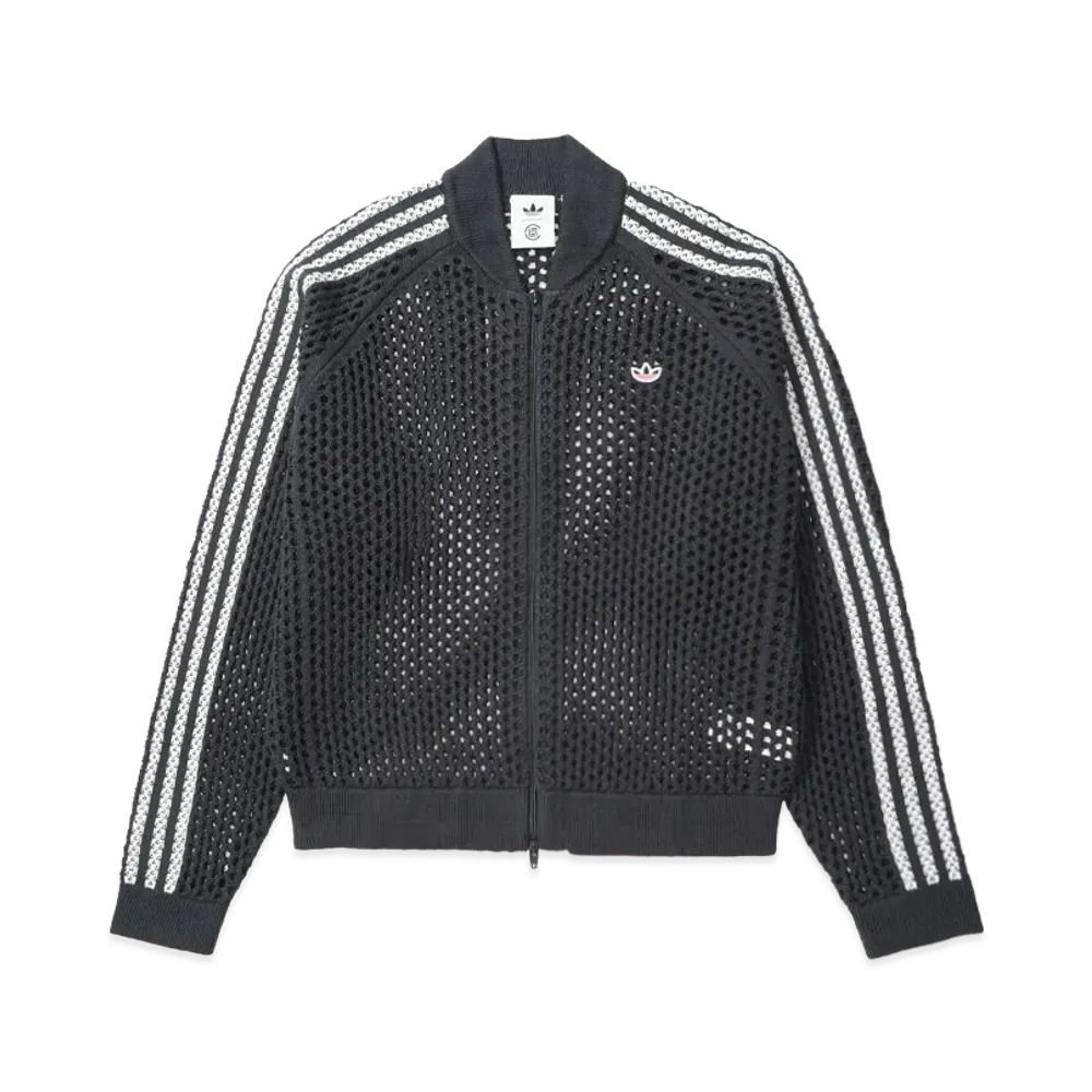 adidas x CLOT Crochet Track Top "Carbon"