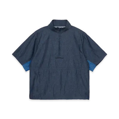 GDC x malbon Pine Windshirt S/S "Navy"