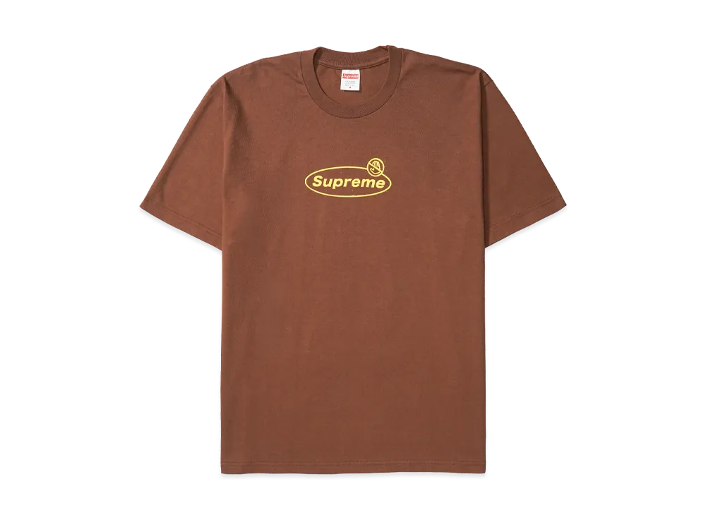 Supreme Warning Tee "Brown"