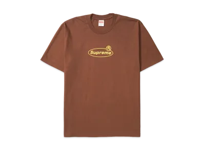 Supreme Warning Tee "Brown"