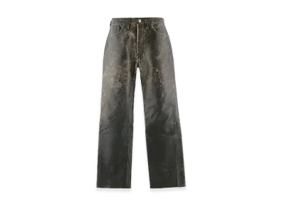 Saint Mxxxxxx x BerBerJin BBJ Leather Pants "Black"