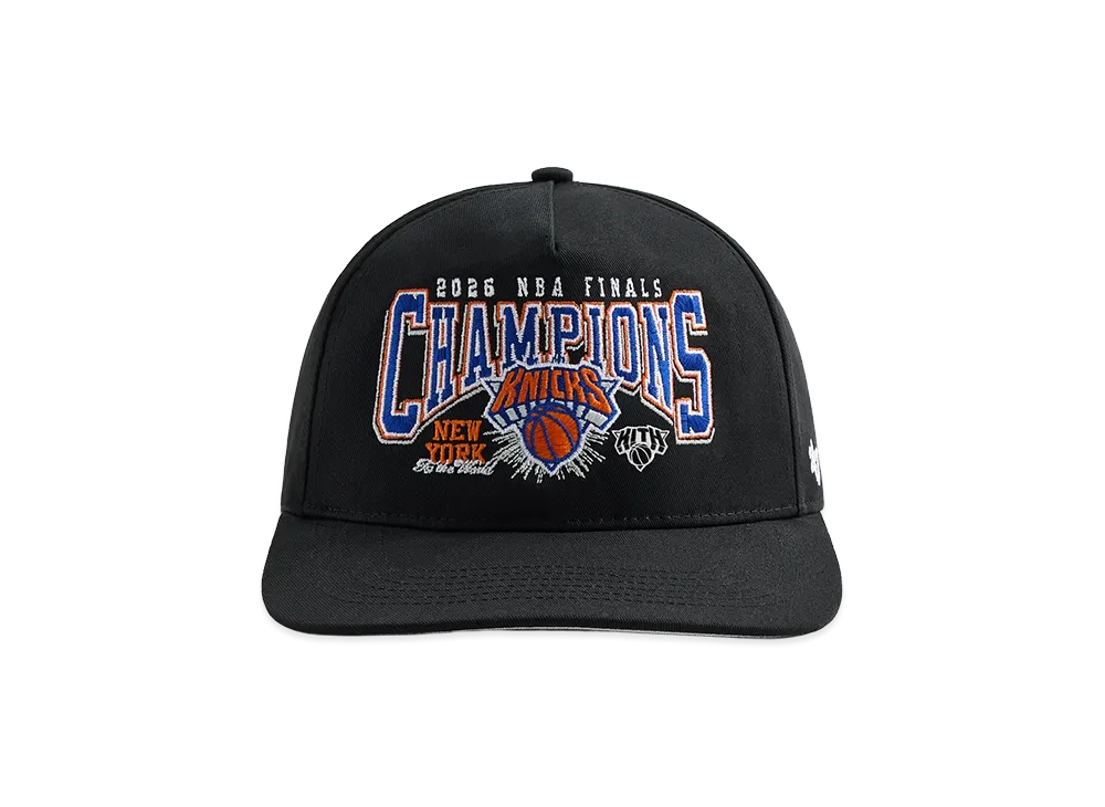 Kith x '47 x The New York Knicks 2026 Champions Hitch Snapback "Black"