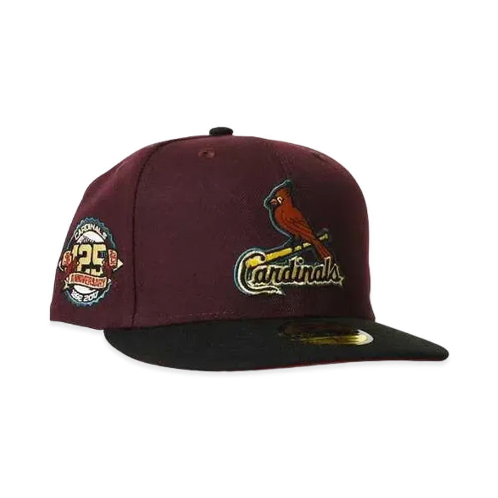 NEW ERA St.Louis Cardinals 125th anniversary "MAROON×BLACK"