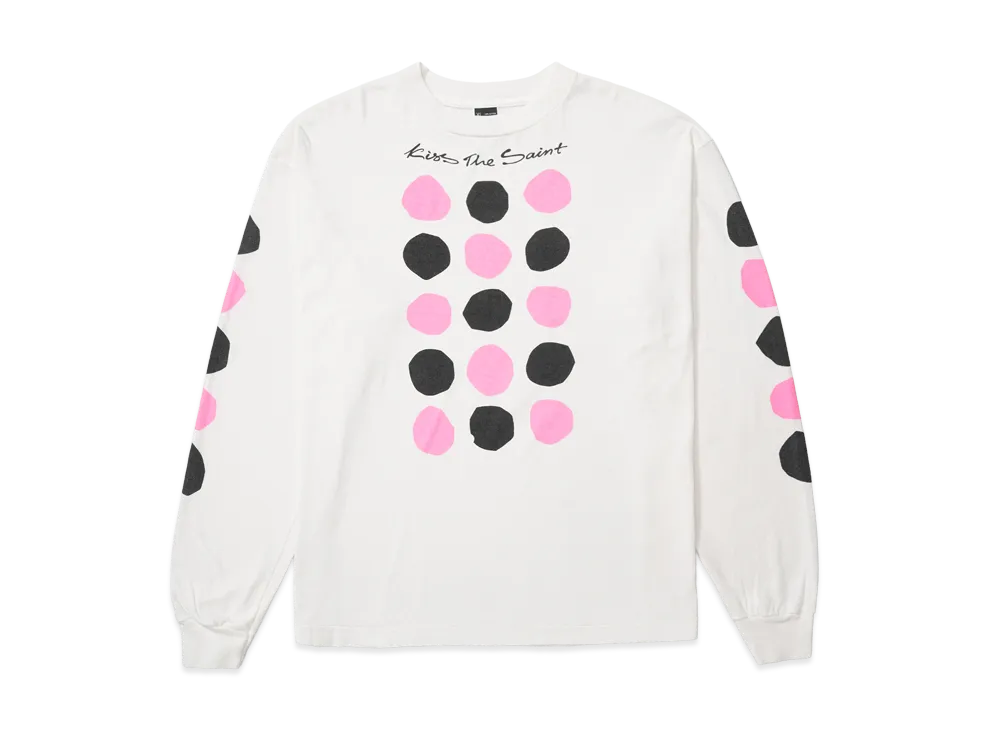 Saint Mxxxxxx LS T-Shirt Dot "White"
