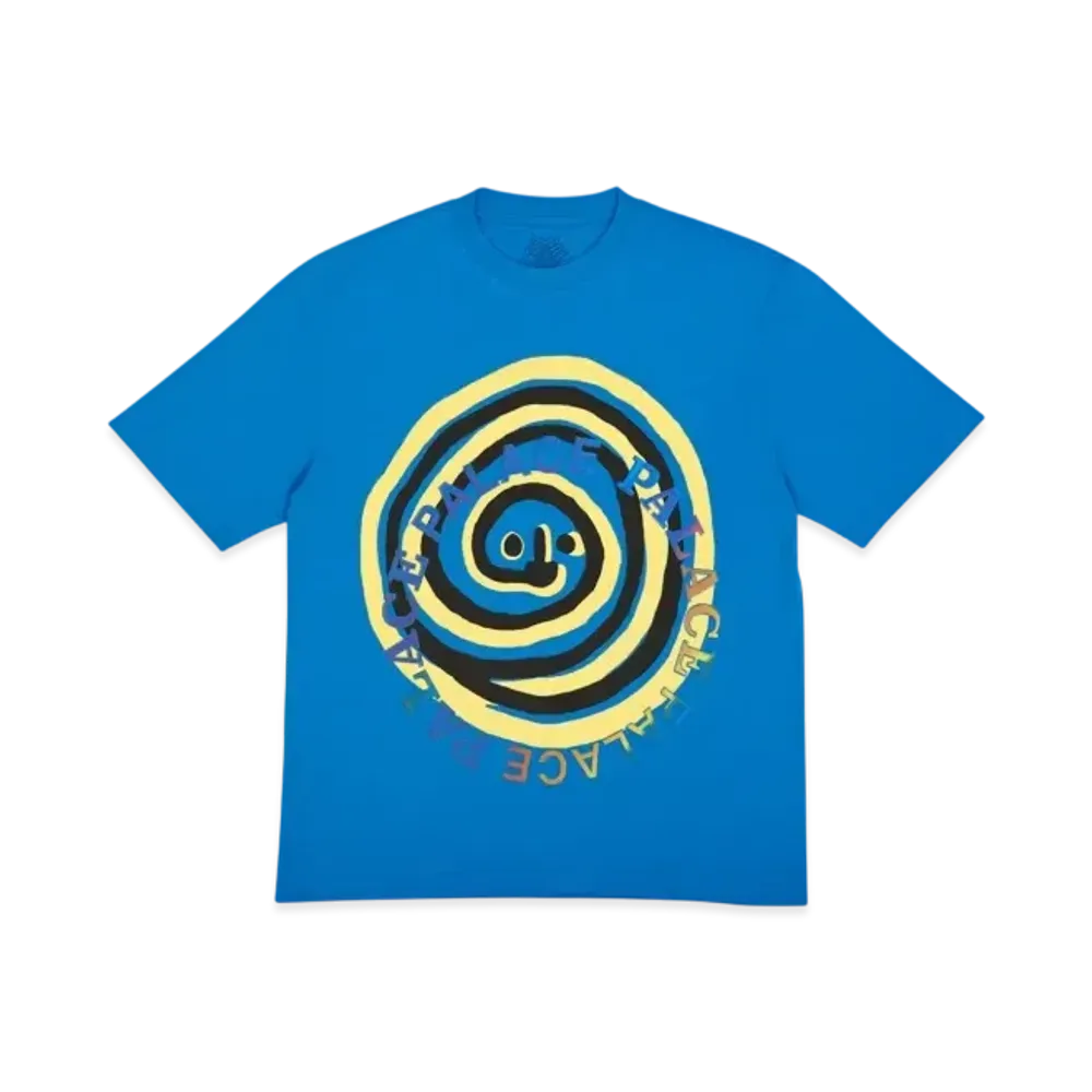 PALACE Curly Swirly T-Shirt "Blue"