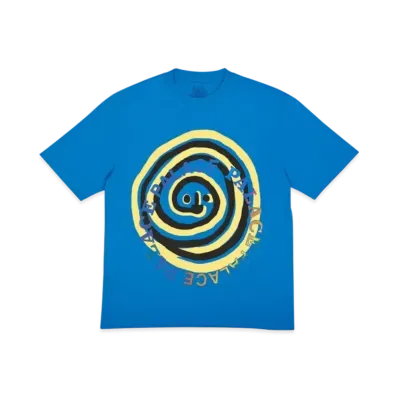 PALACE Curly Swirly T-Shirt "Blue"