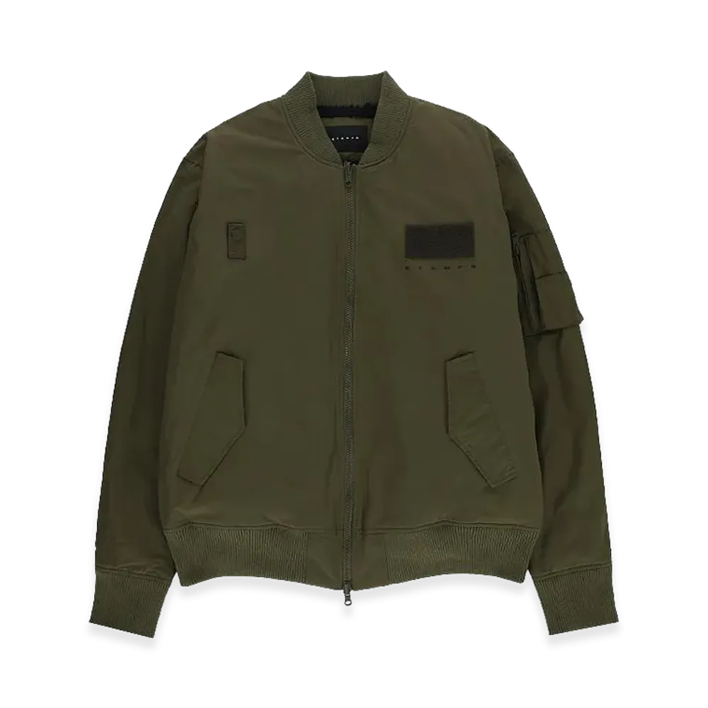 STAMPD Travel Bomber Jacket "Olive"