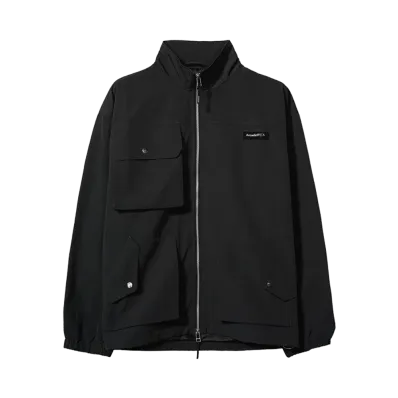 Arcade REX by ChroNoiR \ NYLON TRACK JAKET "BLACK"