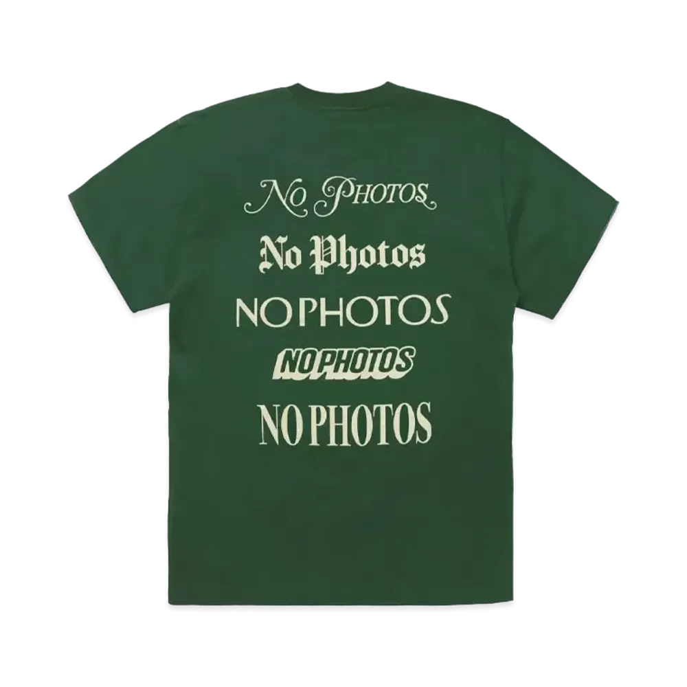 FR2 Various Types Of No Photos T-Shirt "Green"