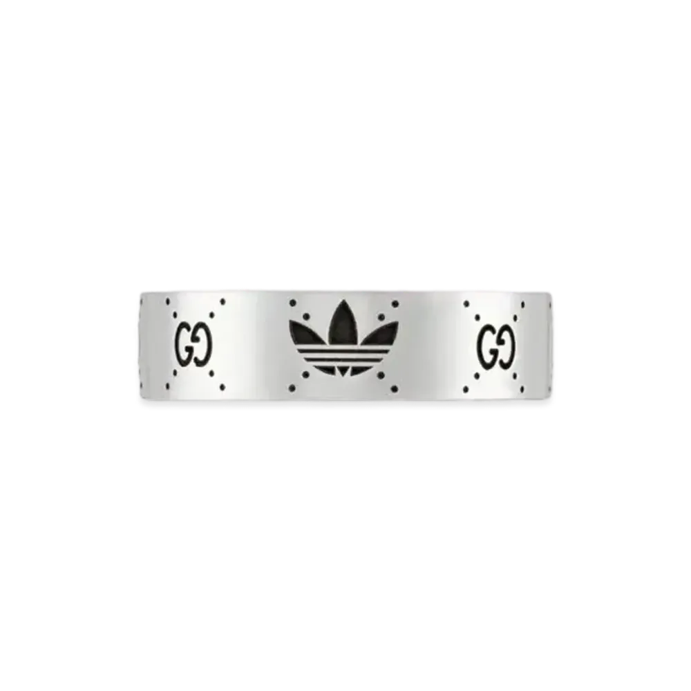 adidas x GUCCI Engraved Ring "Silver"