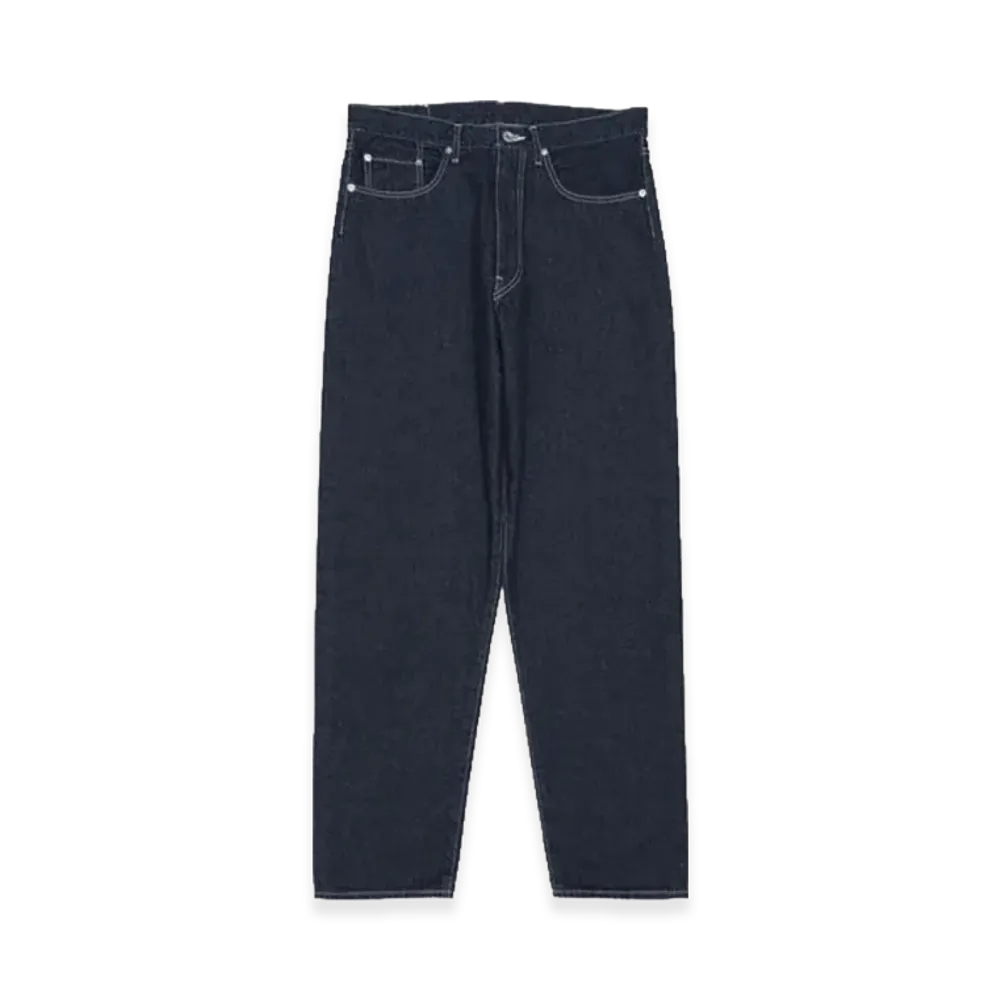 Graphpaper minus Recycled Cotton Denim Five Pocket Tapered Pants "Rinse"