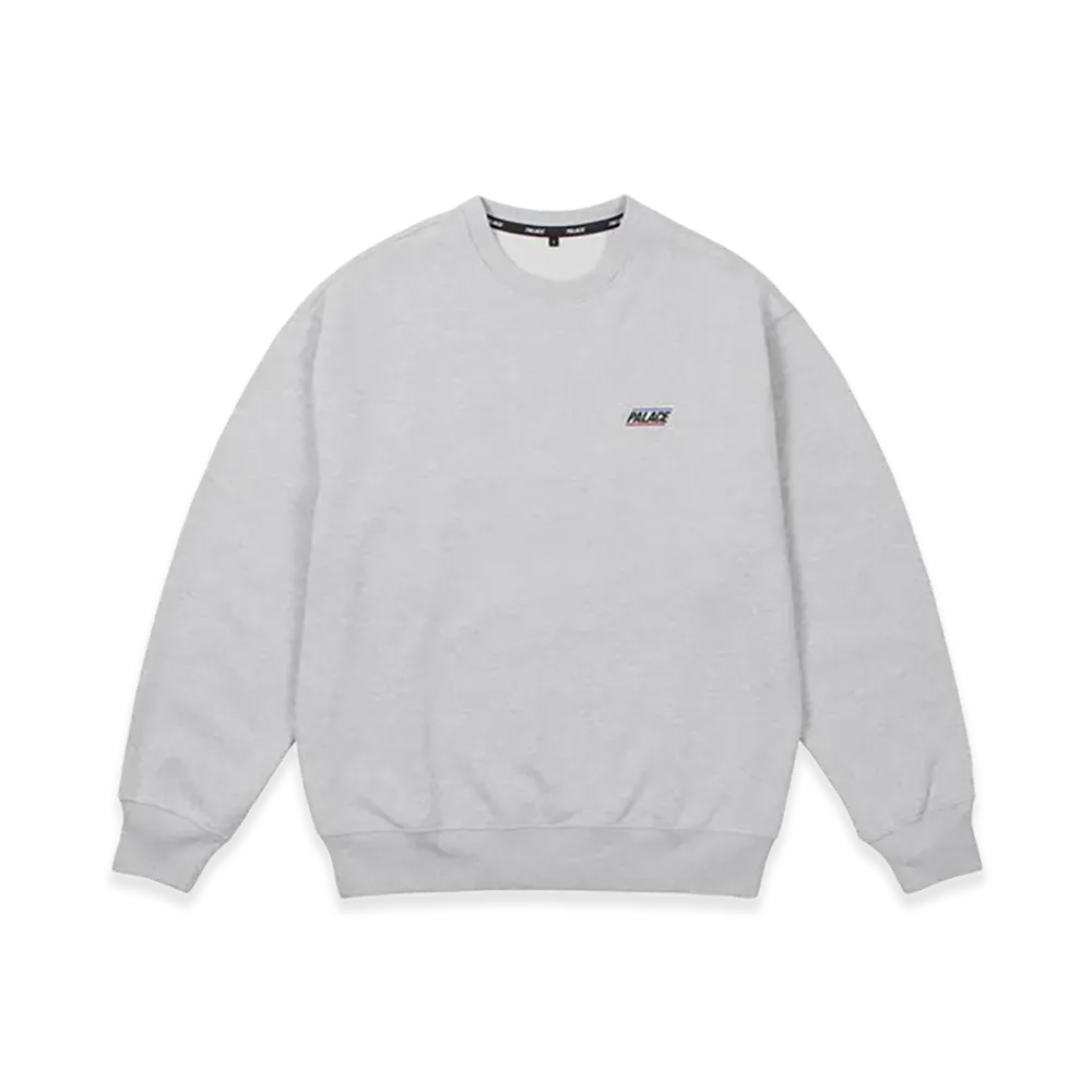 PALACE Basically A Crew "Grey Marl"