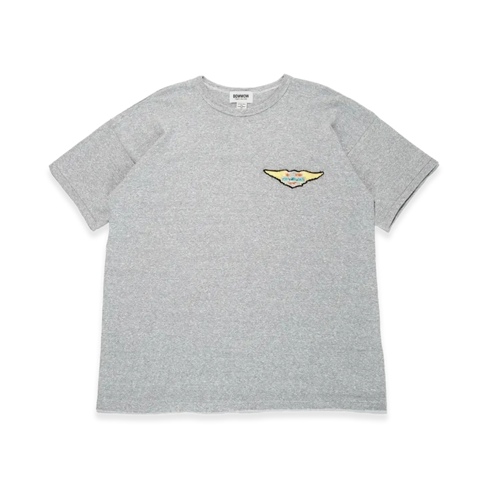 BOW WOW Wing Patch 8812 Tee "Grey"
