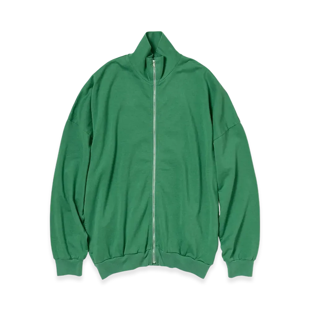 AURALEE Super High Gauge Sweat Zip Blouson "Green"