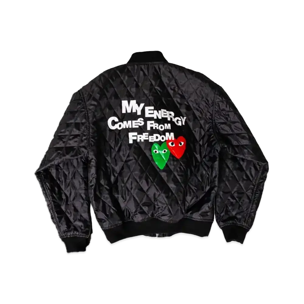 PLAY COMME des GARCONS MARKET PLAY Quilting Blouson "Black"