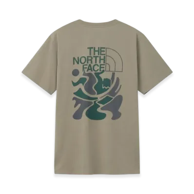 The North Face Short Sleeve ES Climbing Logo Tee "Mushroom"